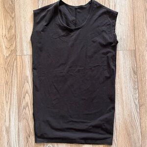 Lululemon Black Sleeveless Stretchy Tank Top